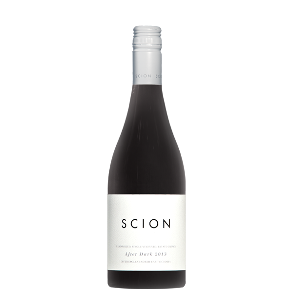 Bottle of fortified wine labelled Scion After Dark